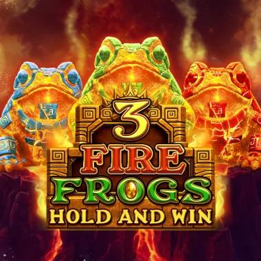 3 Fire Frogs: Hold & Win